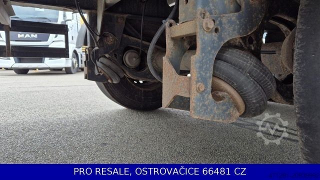 Semi-reboque aberto com lona SCHWARZMÜLLER SPA 3/E STD + LIFTACHSE