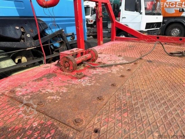 Araba taşıyıcı Mercedes-Benz LK 814 RECOVERY TRUCK / CAR-MACHINE TRANSPORTER...