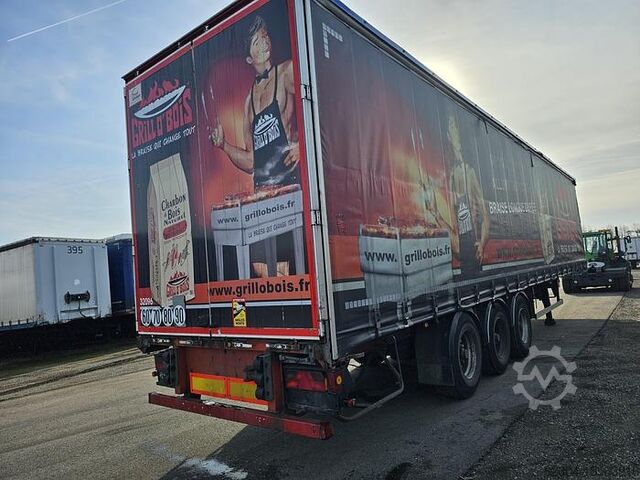 2005 LECITRAILER 3-ASSIGE GORDIJNEN | BPW DISC. LECITRAILER 3 AXLE CURTAINS | BPW DISC.