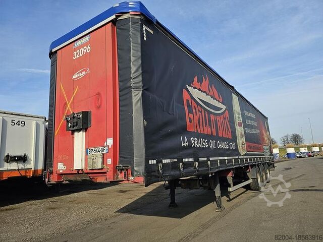 2005 LECITRAILER 3-ASSIGE GORDIJNEN | BPW DISC. LECITRAILER 3 AXLE CURTAINS | BPW DISC.