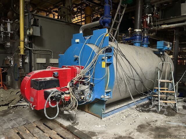 Aquecimento de emergência Buderus 2500kW. Óleo + gás. Em contentor marítimo de 20 pés. Notheizung Buderus 2500kw. Öl+Gas. in 20 Fuß Seecontainer Notheizung Buderus 2500kw. Öl+Gas. in 20 Fuß Seecontainer
