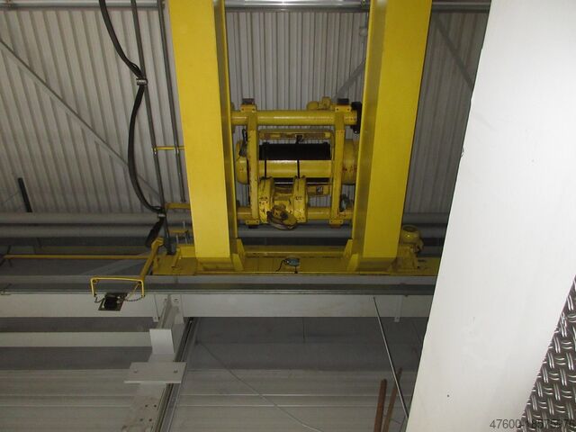 Kraan hemel kraan hal kraan 11750mm Stahl Portalkran Brückenkran Kran 10to 10000Kg 10t 11750mm + Laufschienen