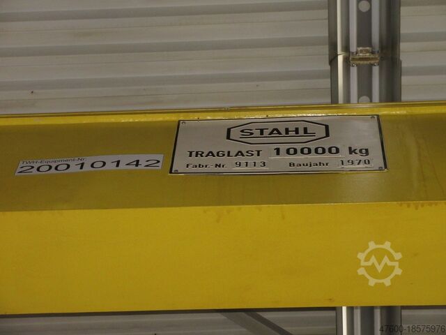 Kraan hemel kraan hal kraan 11750mm Stahl Portalkran Brückenkran Kran 10to 10000Kg 10t 11750mm + Laufschienen