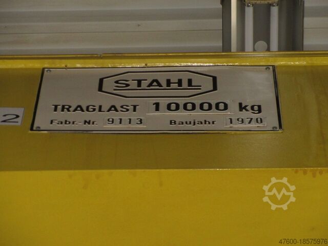 Kraan hemel kraan hal kraan 11750mm Stahl Portalkran Brückenkran Kran 10to 10000Kg 10t 11750mm + Laufschienen