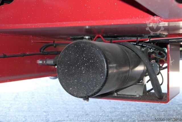 Dieplader oplegger GVN 4, Radmulden, Ausziehbar, Hydr. Rampen