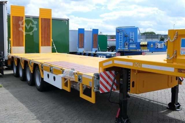 Dieplader oplegger Lieder LD07, Verbreiterbar,Hydr. Rampen,4-Achser