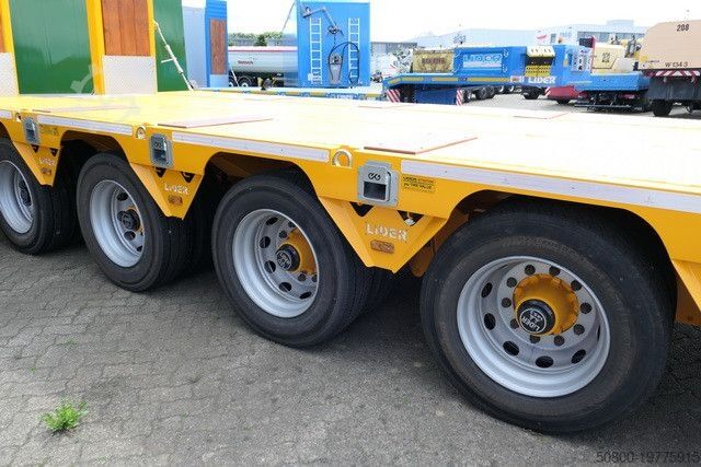 Dieplader oplegger Lieder LD07, Verbreiterbar,Hydr. Rampen,4-Achser