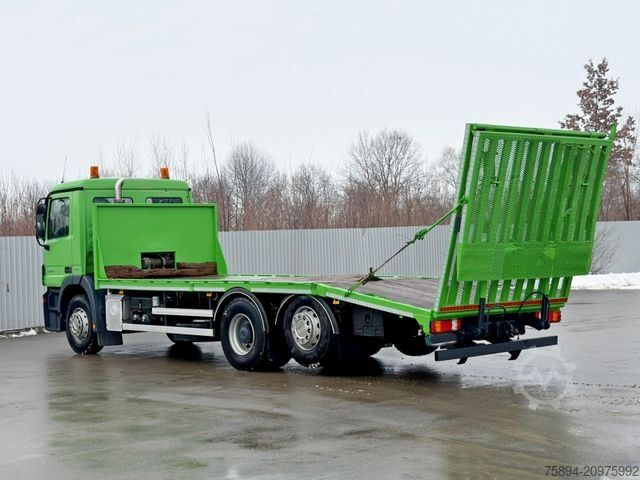Biltransport lastbil MERCEDES-BENZ ACTROS 2532 * Pritsche 7,70 m * 6x2