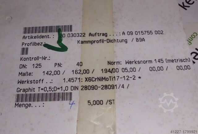 Spiraldichtung Kempchen SPV2I