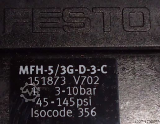 Magnetický ventil Festo MFH-5/3G-D-3-C