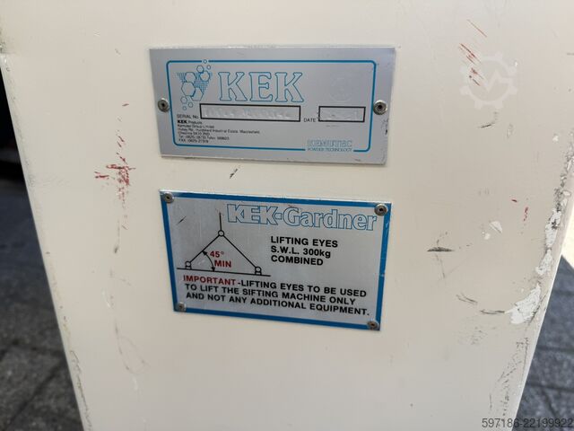Roterende zeef/sifter kek 800