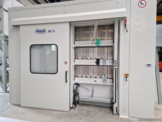 CNC-bewerkingscentrum met zwenktafel MAKA DC 7