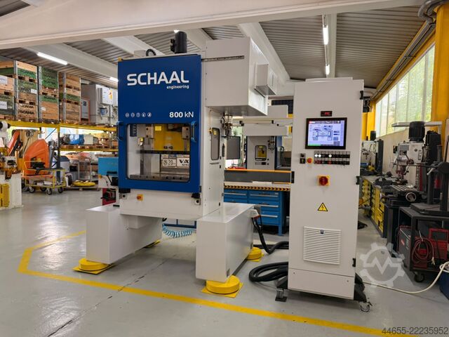 Prensa troqueladora automática SCHAAL SEP 80 SZV 302