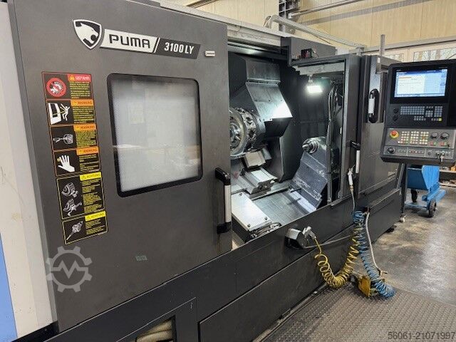 CNC torna tezgahı Doosan Puma 3100 LY (Siemens 828D)