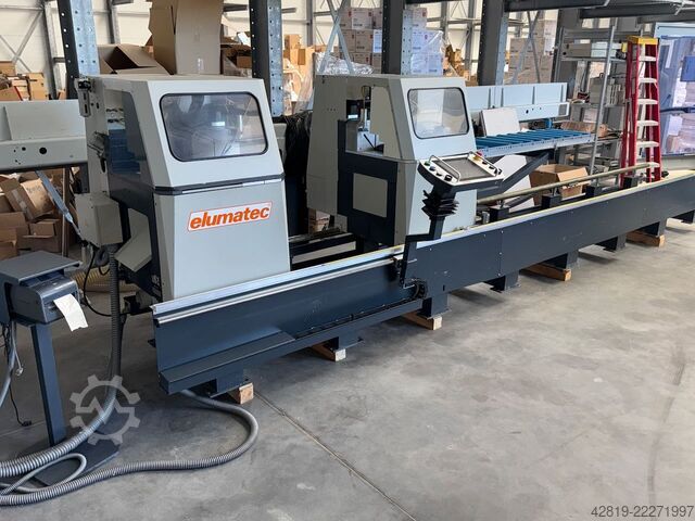 Serra de esquadria dupla Elumatec DG 142 01