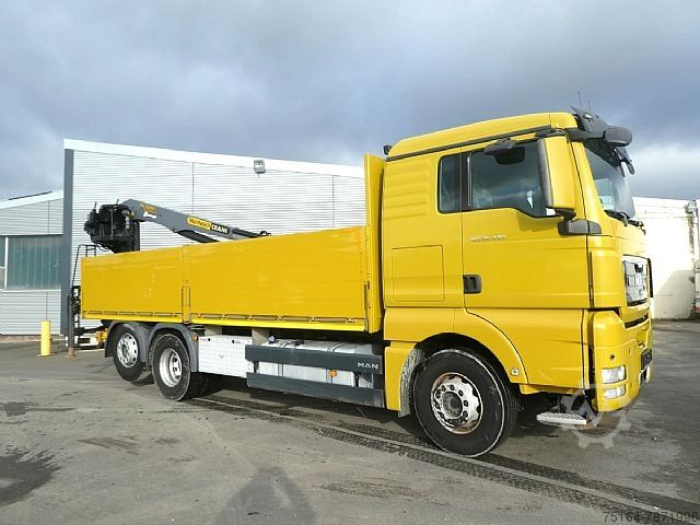 Laadbak open MAN TGX 26.440 6x2 Nachlauflenkachse