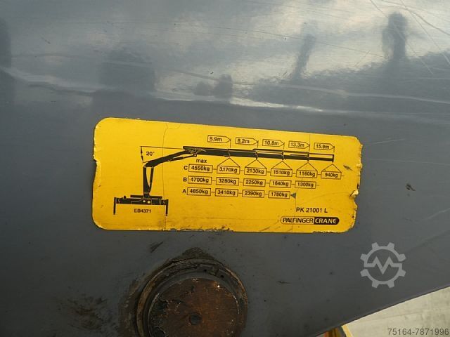 Laadbak open MAN TGX 26.440 6x2 Nachlauflenkachse