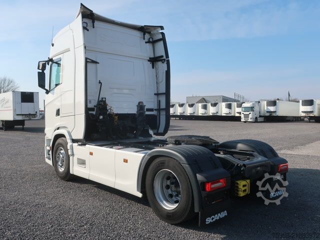 Standaard trekker Scania S 500 Super 4x2 Standklima LED Retarder Mikrowelle