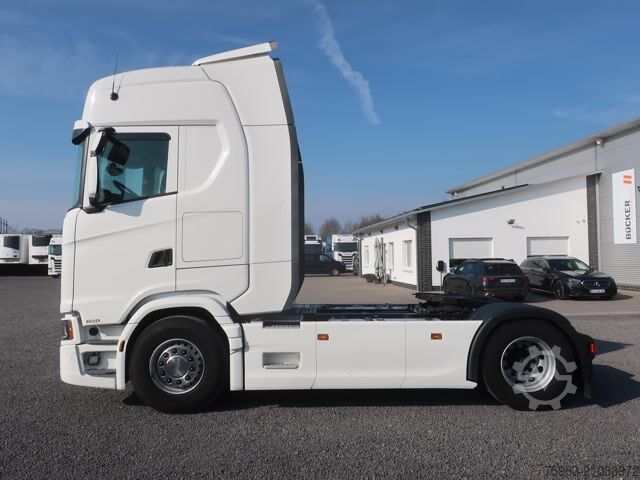 Standaard trekker Scania S 500 Super 4x2 Standklima LED Retarder Mikrowelle