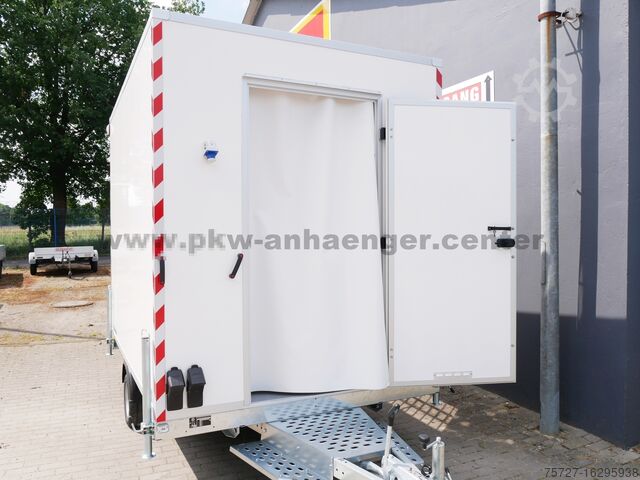 Aanhangwagen STEMA Bauwagen Stema P-BOX 1300kg 307x201x230c