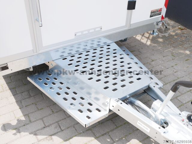 Aanhangwagen STEMA Bauwagen Stema P-BOX 1300kg 307x201x230c