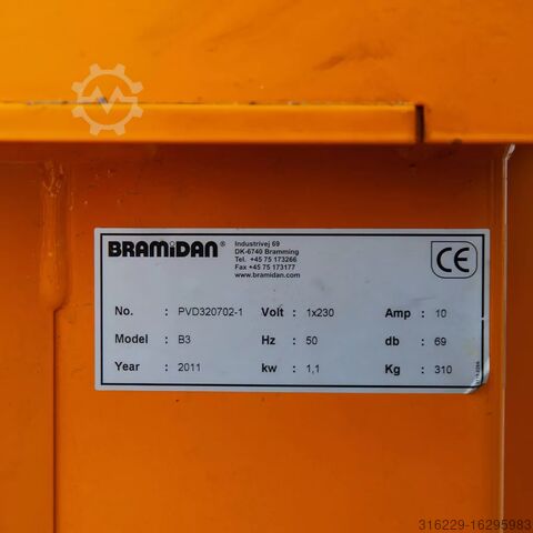 Empacadora/prensa BRAMIDAN B3 - usada Bramidan B3