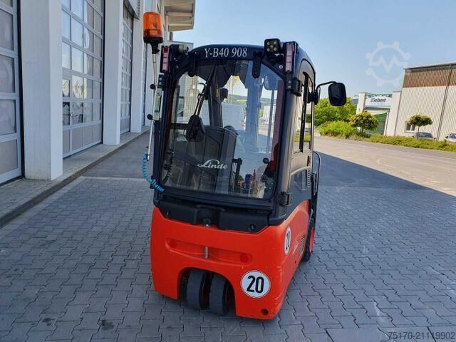 Forklift Linde E14 - 01 / Triplex: 4.10m! / SS / nur 1.003h!