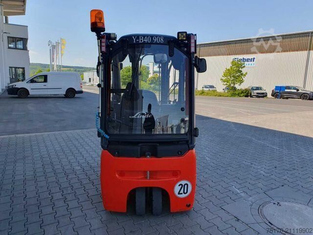 Forklift Linde E14 - 01 / Triplex: 4.10m! / SS / nur 1.003h!