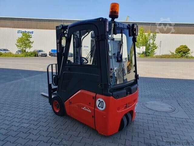Forklift Linde E14 - 01 / Triplex: 4.10m! / SS / nur 1.003h!