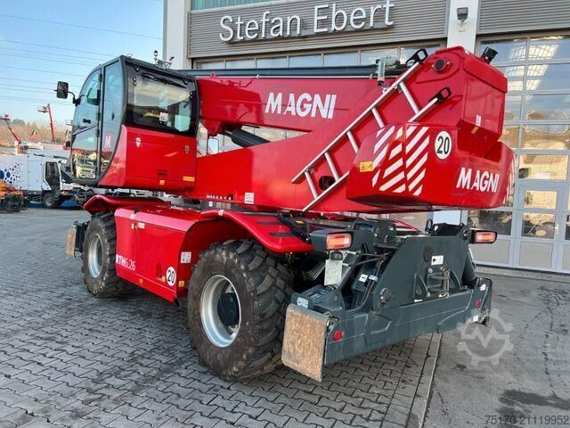 τηλεσκοπικός φορτωτής Magni RTH 6.26 / nur 849h ! / Gabel / 5 t Winde