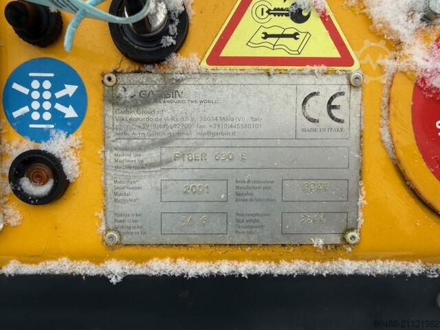 Hendek frezesi GARBIN GROUP S.R.L. FIBER 630 E