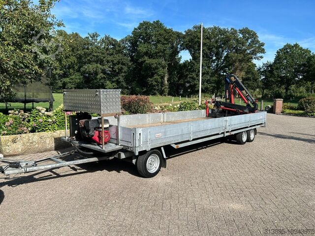 Remorca platformei Hulco ROTA-3, Jolly GLA 2610 Crane / Kraan / Grua / K...