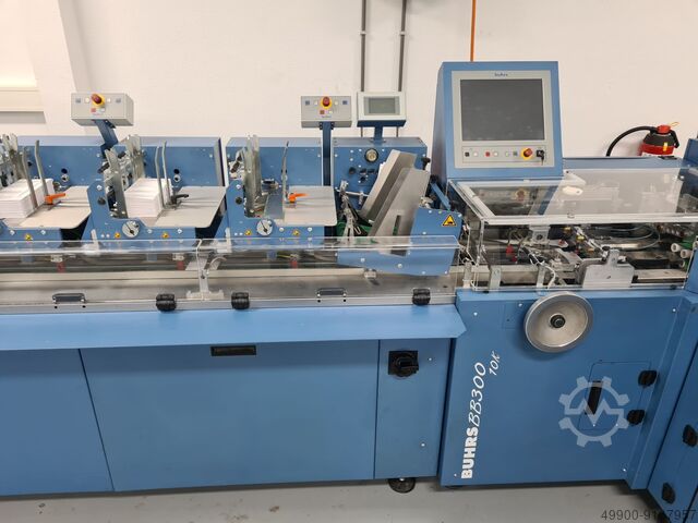 Envelopvuller machine mailings Buhrs ITM W+D BB300 10K BB 300 10K