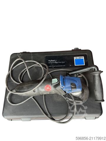 TRUMPF TruTool TKA 500 bevelling/chamfering machine for sheet metal 1400W with case TRUMPF TruTool TKA 500 fazowarka ukosowarka do blach 1400W walizka TRUMPF TruTool TKA 500 fazowarka ukosowarka do blach 1400W walizka