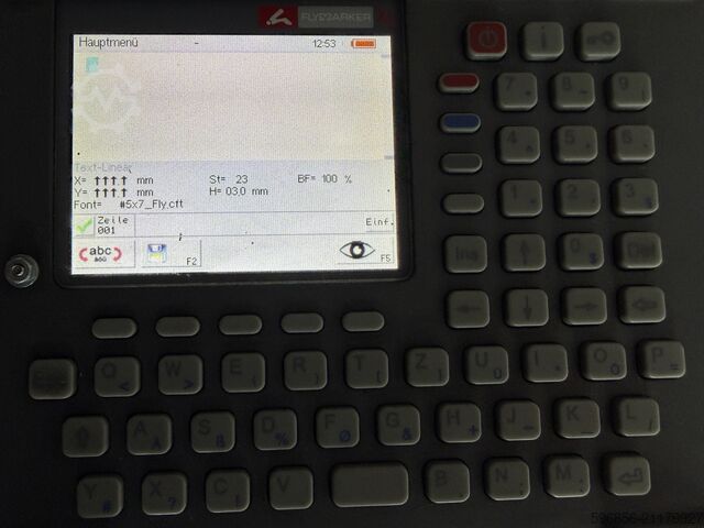 FLYMARKER XL – mobiele dot-markeermachine FLYMARKER XL – mobilna znakowarka punktowa FLYMARKER XL – mobilna znakowarka punktowa