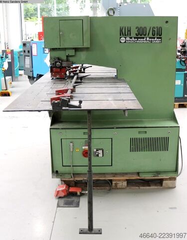 Perforatrice MUHR & BENDER KLH 300/610