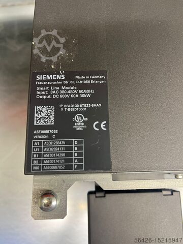 Control system Siemens 1P 6SL3130-7TE23-6AA3