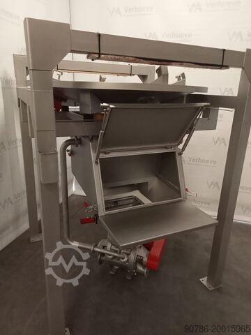 Estación de descarga de big bag VD Procesindustrie, armario de vaciado de sacos VD Procesindustrie