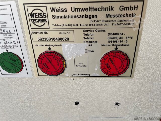 Temperatuurkamer - 70°C tot 180°C WEISS WT11-270/70/10