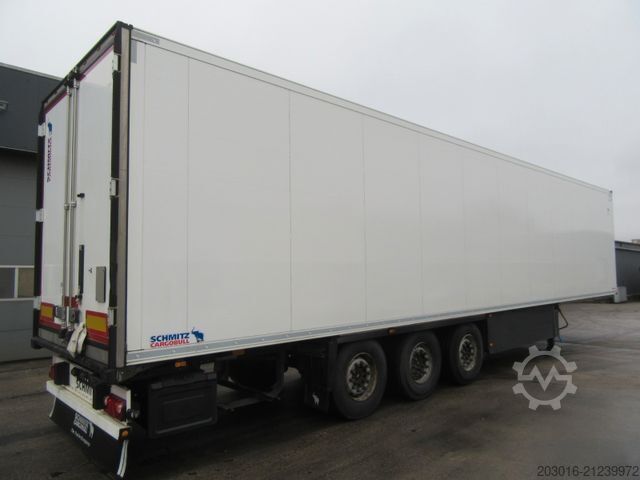 Reefer semitrailer SCHMITZ CARGOBULL Cool Doppelstock Achslift Palettenkasten ATP