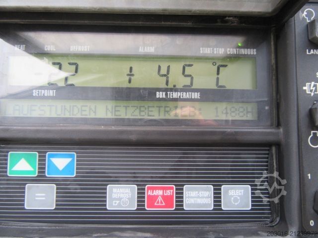 Reefer semitrailer SCHMITZ CARGOBULL Cool Doppelstock Achslift Palettenkasten ATP