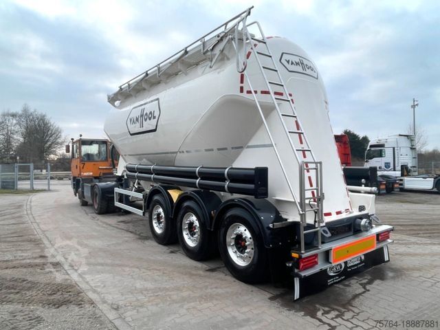 Silo oplegger VAN HOOL 35m³ Zementsilo liegend/Alufelg./Miete ab 1300 ¤