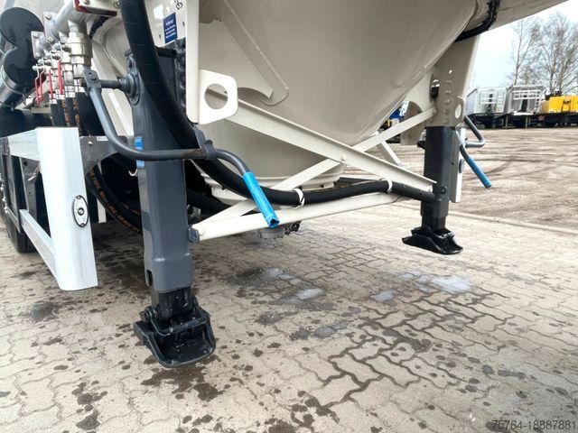 Silo oplegger VAN HOOL 35m³ Zementsilo liegend/Alufelg./Miete ab 1300 ¤