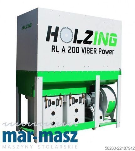 Fűrészpor kinyerése HOLZING RLA 200 Viber Power