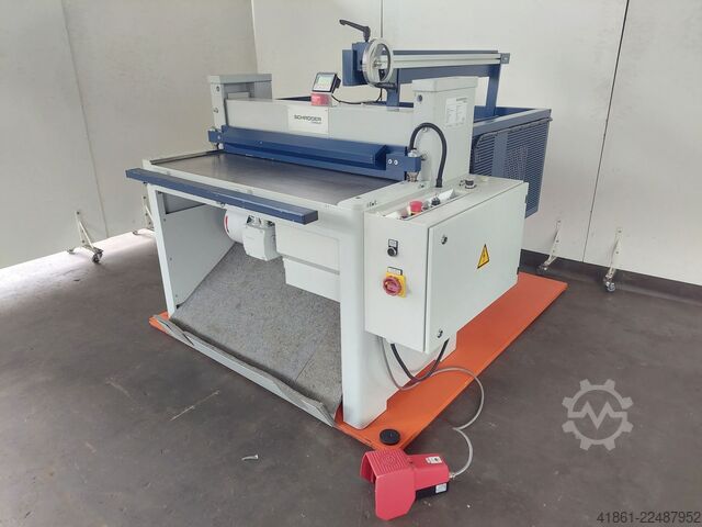 Gemotoriseerde guillotinescharen SCHRÖDER MHSU 1000-2,5