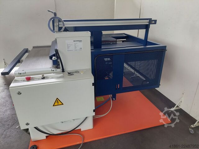 Gemotoriseerde guillotinescharen SCHRÖDER MHSU 1000-2,5