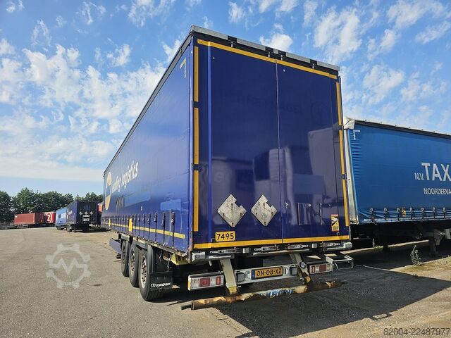 2015 KRONE SD/ FELGI ALUMINIOWE/ BURTY ALUMINIOWE/ HUCKEPACK/ DACH PRZESUWNY/ OSIE SAF Z HAMULCAMI T KRONE SD/ ALUMINIUM RIMS/ ALUMINIUM SIDE BOARDS /HUCK...