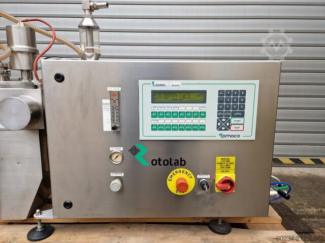 2,8 literes Zanchetta Rotolab rozsdamentes acél keverő/granulátor ZANCHETTA Rotolab