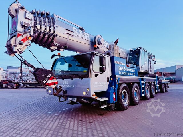 Mobil daru ballasztpótkocsival Liebherr LTM 1090-4.1