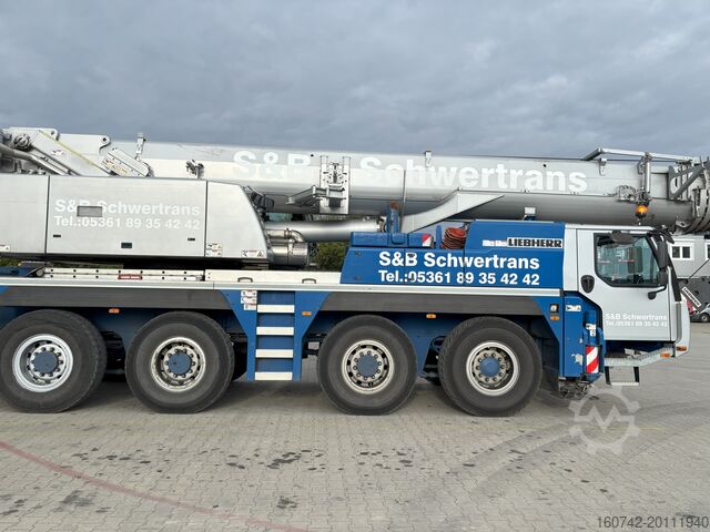 Mobil daru ballasztpótkocsival Liebherr LTM 1090-4.1